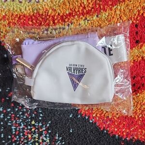 White and Purple Women's Bag